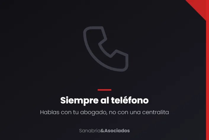 Atención directa del abogado durante todo el procedimiento